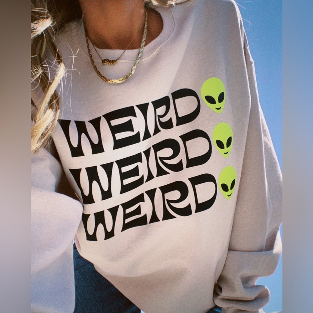 Dressed in LALA | Weirdo Alien Sweatshirt | SZ 2xl/3xl